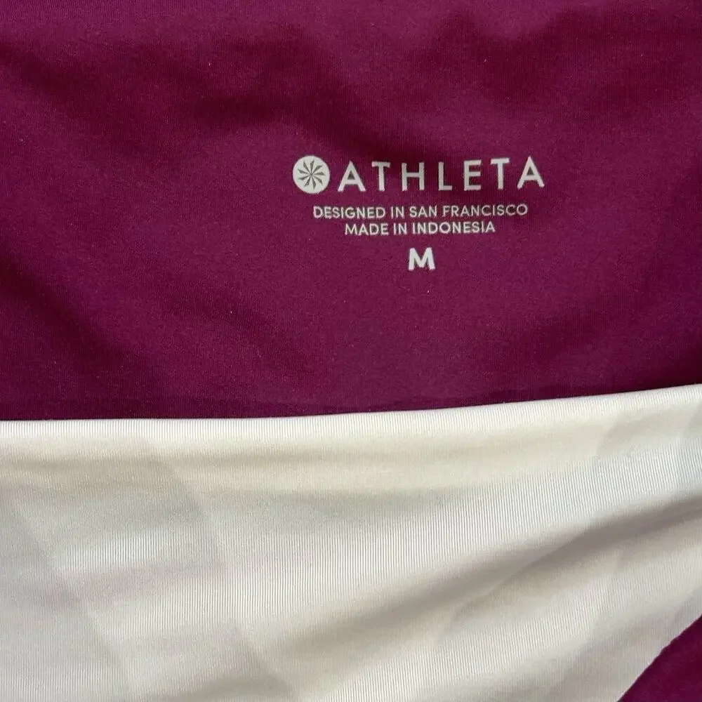 Set of 3 Athleta Women’s Size M Athletic Skorts Shorts Pickleball Tennis